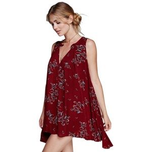 Free People Tree Swing Tunic Dress Size Small